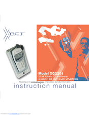 Xact XG2201 Instruction Manual