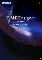 Yamaha DME Designer Owner's Manual