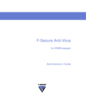 F-SECURE ANTI-VIRUS FOR MIMESWEEPER - Administrator's Manual