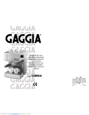 Gaggia CUBIKA Manual