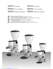 GAGGIA MD 58 compact Operating Instructions Manual