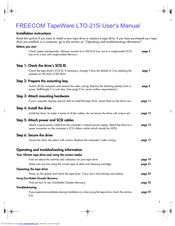 FREECOM C7377 Manual