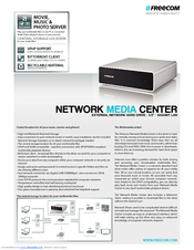 FREECOM NETWORK MEDIA CENTER Datasheet