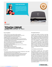 FREECOM TOUGH DRIVE Datasheet