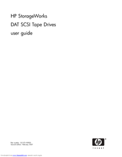FREECOM 157770-002 - HP StorageWorks Tape Drive User Manual