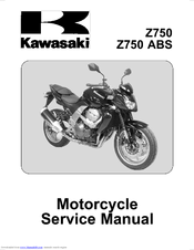 Parts List Teilekatalog Kawasaki Z 750 ABS ZR750 99912-1495-05 Z750 