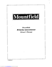 MOUNTFIELD M4 Owner's Manual