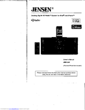 Jensen JiMS-525 - HD / AM Owner's Manual