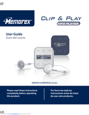 Memorex MMP8020R-BLK - 2GB MP3 Player User Manual