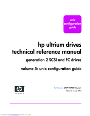 HP ultrium Series Technical Reference Manual