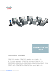 Cisco 521SG - Unified IP Phone VoIP Administration Manual