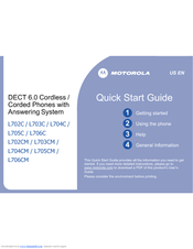 Motorola L704CM Quick Start Manual