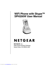 Netgear SPH200W User Manual