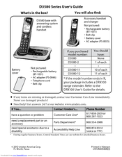 Uniden D3580-12 User Manual