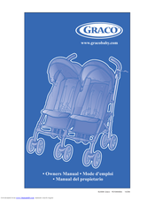 Graco 6V00NAV - Twin Ipo Stroller Owner's Manual