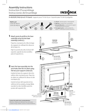 Insignia IS-EDPLTV42 Assembly Instructions