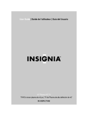 Insignia IS-HDPLTV42 User Manual