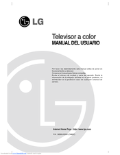 LG 29FX4BL- Manual Del Usuario