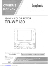 Symphonic TR-WF130 Owner's Manual