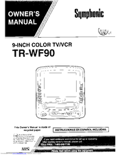 Symphonic TR-WF90 Owner's Manual