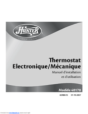 Hunter 40170 Manuals | ManualsLib