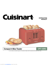 Cuisinart CPT-140RC Instruction Booklet