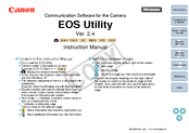 Canon EOS Utility 2.4 Instruction Manual