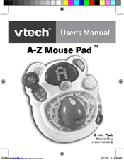 Vtech A-Z Mouse Pad User Manual