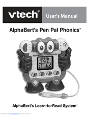 Vtech Alphabert s Pen Pal Phonics User Manual