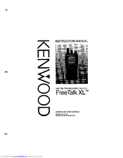 Kenwood FreeTalk XL TK-3101 Instruction Manual