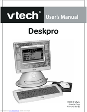 Vtech Artificial Intelligence DeskPro User Manual