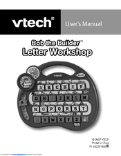 Vtech bob shop the builder laptop