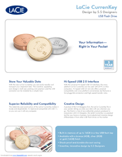 Lacie CurrenKey Datasheet