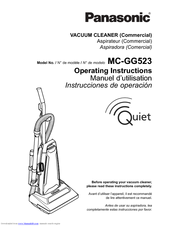 Panasonic MC-GG523 Operating Instructions Manual