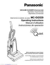 Panasonic MC-GG529 Operating Instructions Manual