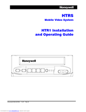 Honeywell HTR1 Installation And Operating Manual