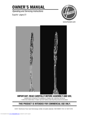Hoover CH50102 Owner's Manual