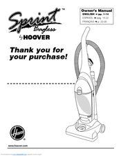 Hoover U5023 Owner's Manual