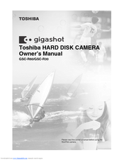 Toshiba Gigashot GSC-R60 Owner's Manual