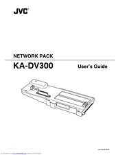 JVC KA-DV300 User Manual