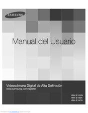 Samsung HMX-E10WN Manual Del Usuario