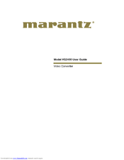 Marantz VQ2400 User Manual