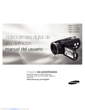 Samsung HMX-H105 - Camcorder - 1080i Manual Del Usuario