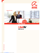 AVIRA ANTIVIR SERVER UNIX User Manual