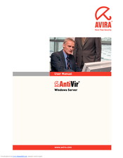 AVIRA ANTIVIR SERVER FOR WINDOWS User Manual