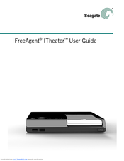 Seagate STCEA101-RK - FreeAgent Theater - Digital AV Player User Manual
