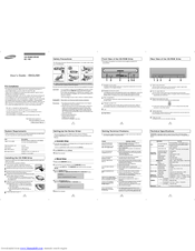 Samsung SC-152 User Manual