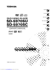 Toshiba SD-5970SU Owner's Manual