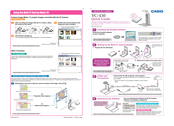 Casio YC-430 - Document Camera Quick Manual