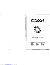 WACOM SD-312E User Manual
